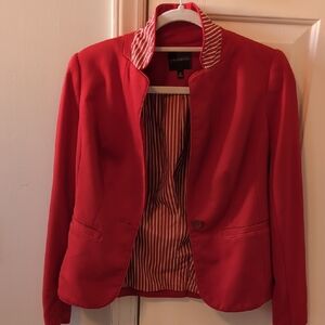 Women's Red Blazer